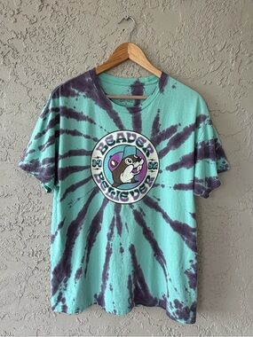 Buc-ee’s Beaver Believer Tie Dye Graphic T-Shirt Large